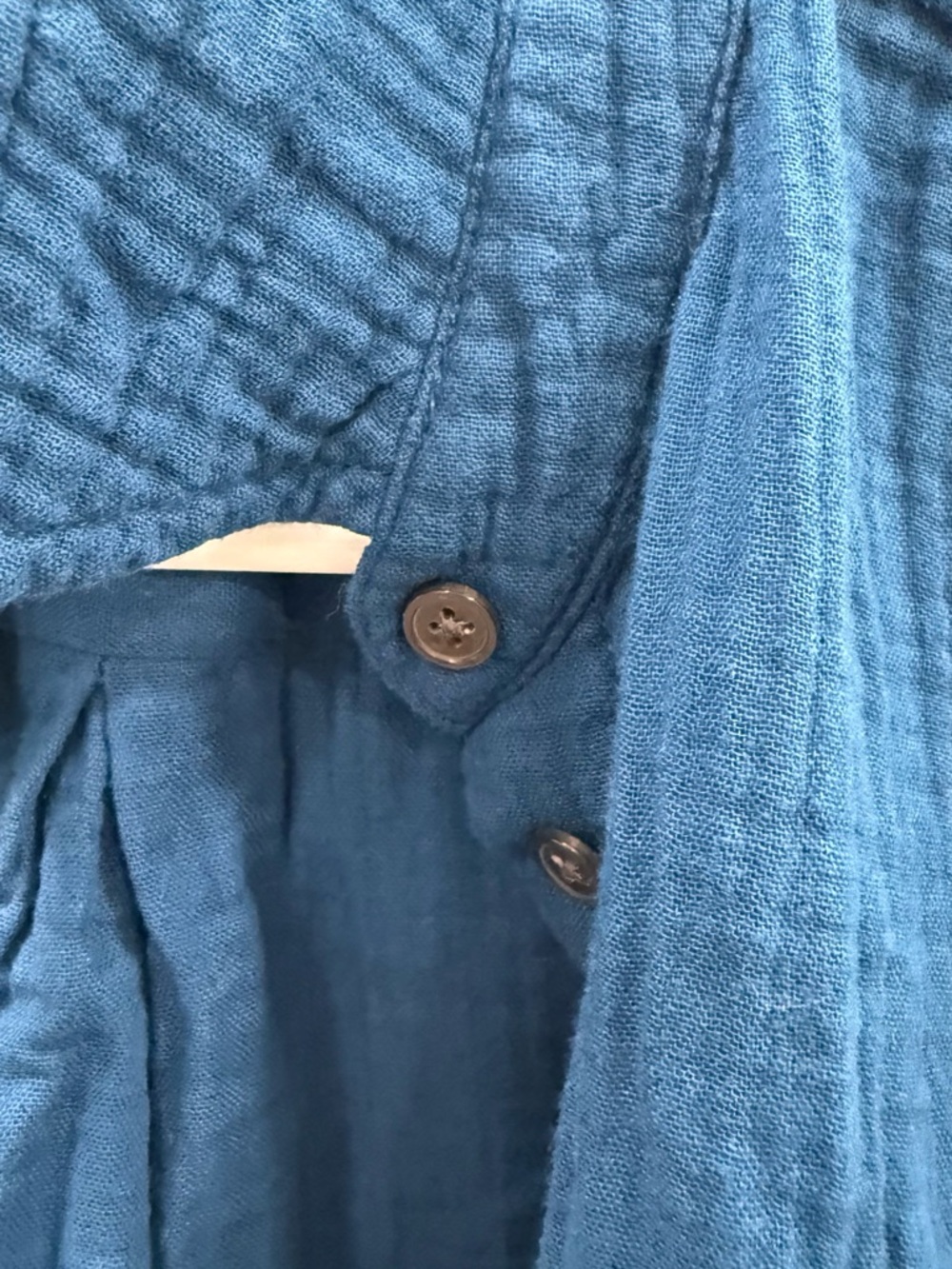 J. Crew Deep Blue Textured Cotton Shirt Jacket - Picture 2 of 5